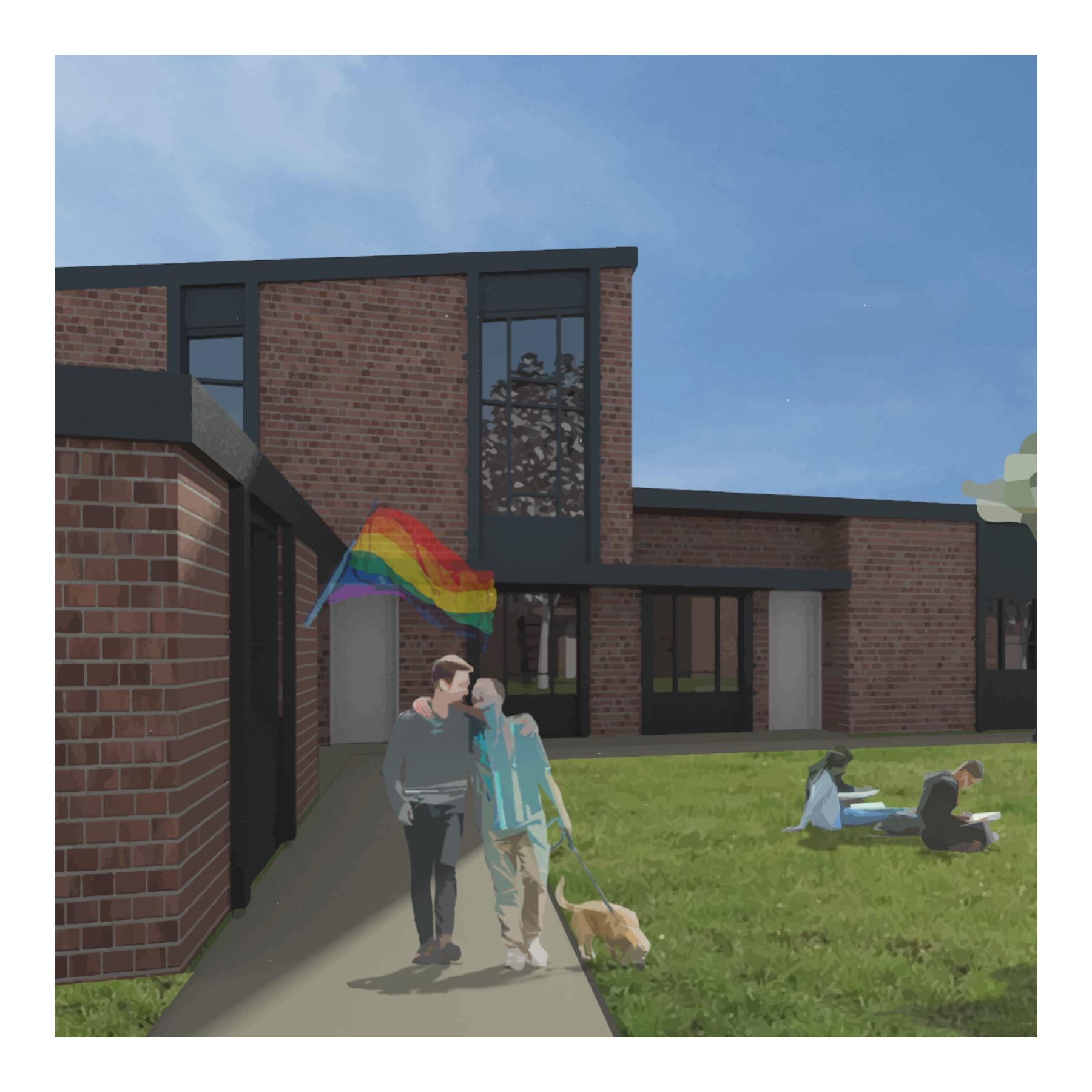 exterior perspective