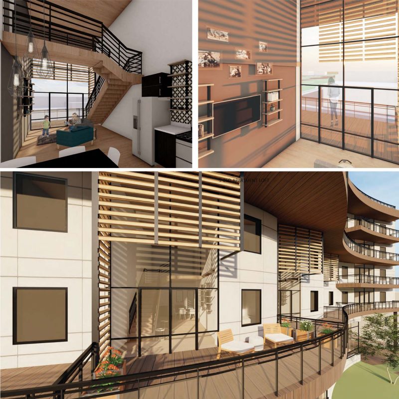 interior and exterior renderings