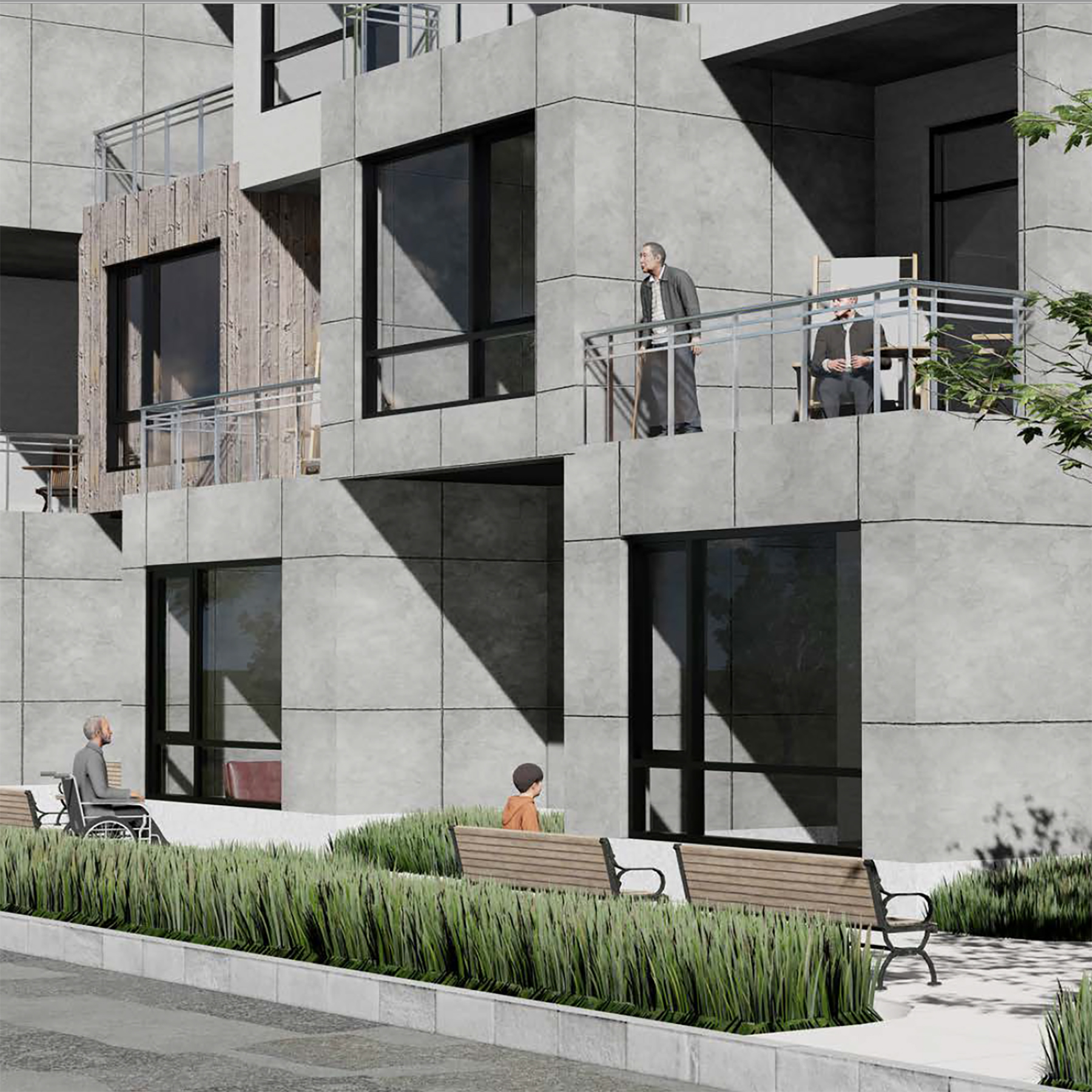 exterior rendering