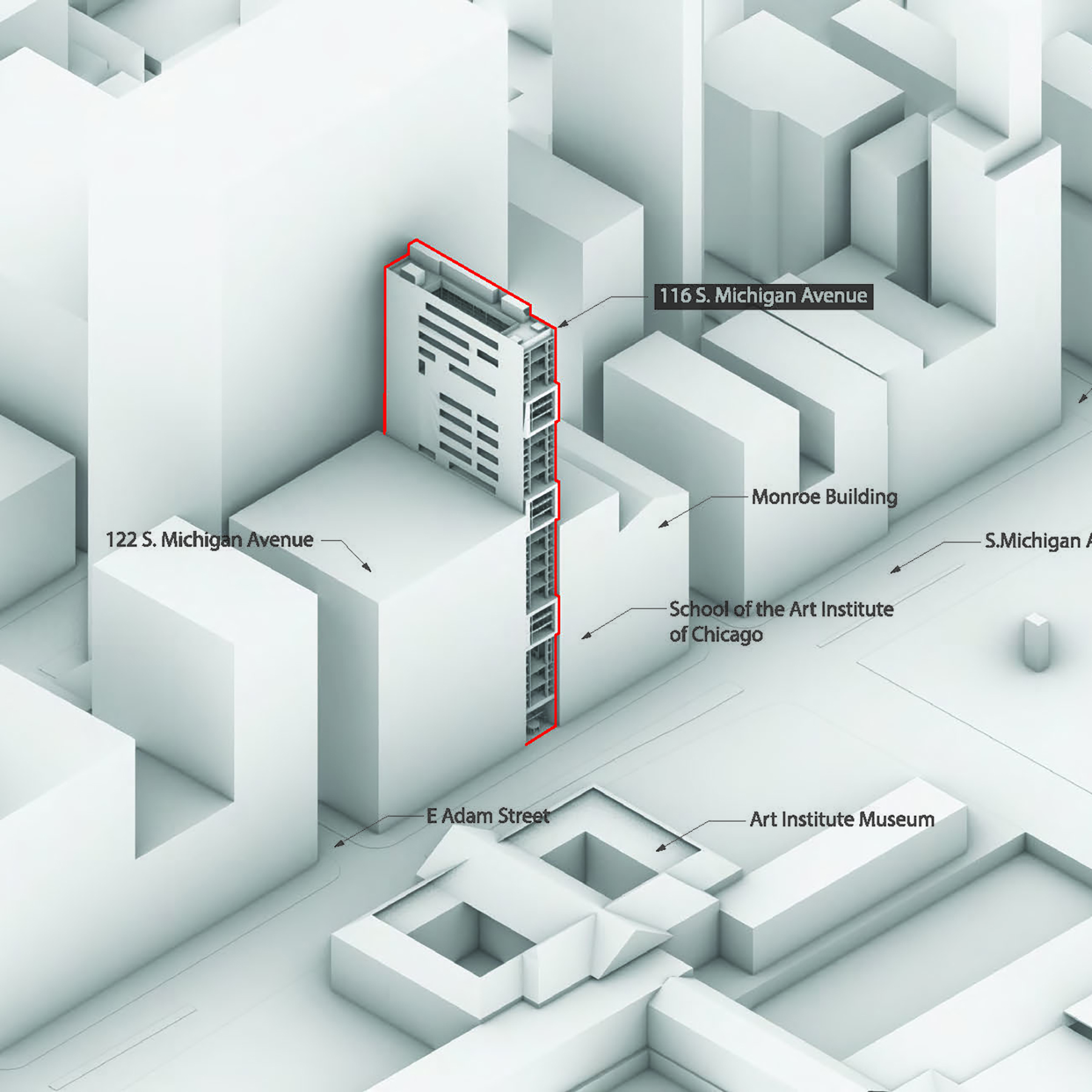aerial axon of site