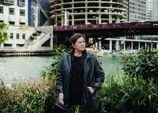 Carol Ross Barney by the Chicago River