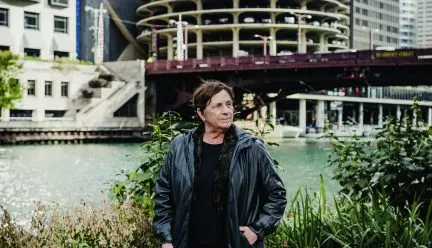 Carol Ross Barney by the Chicago River