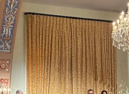 Dharwadker receiving her award at USC in March 2022