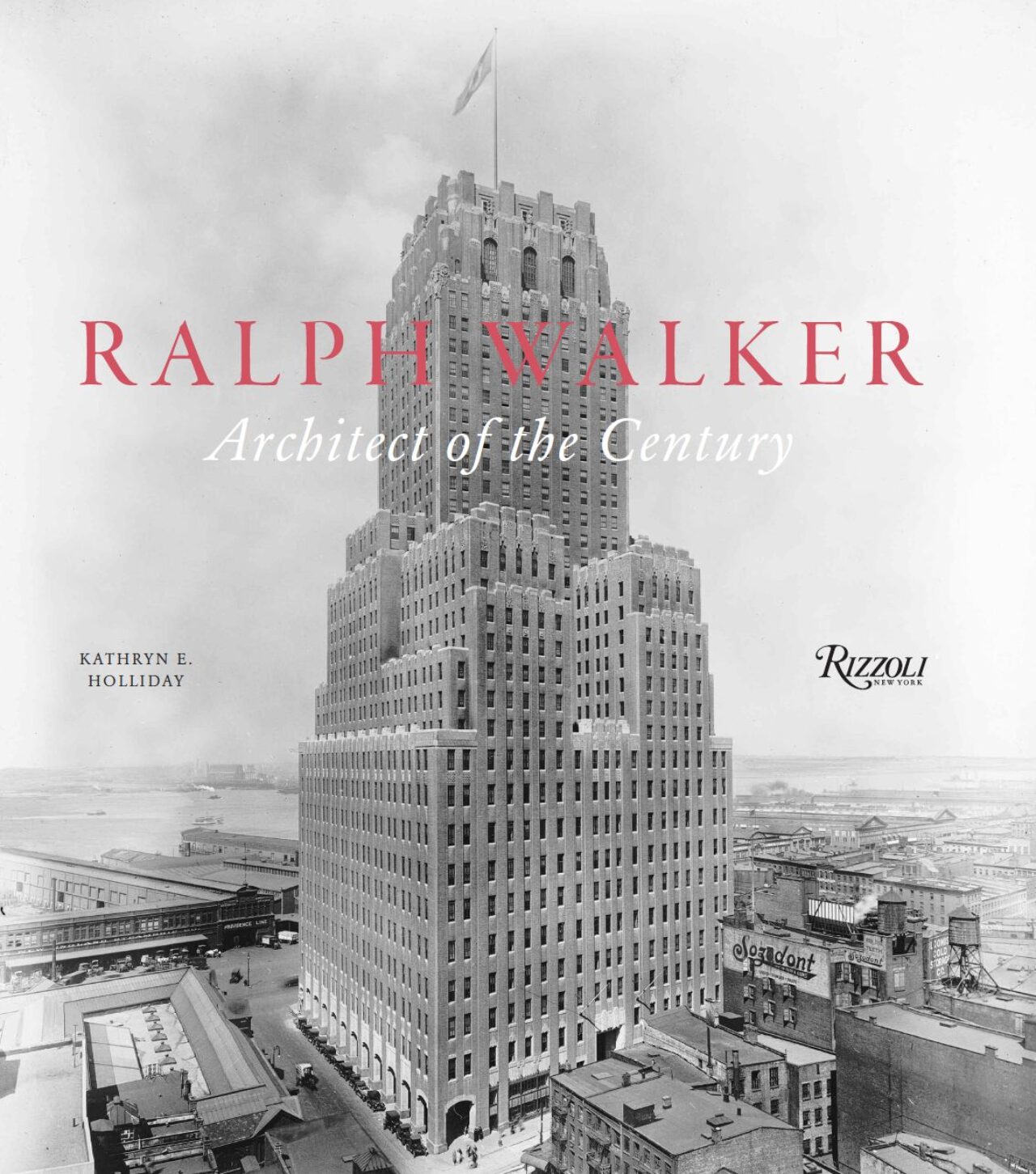 book cover ralph walker architect of the century