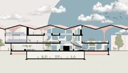 cross section drawing