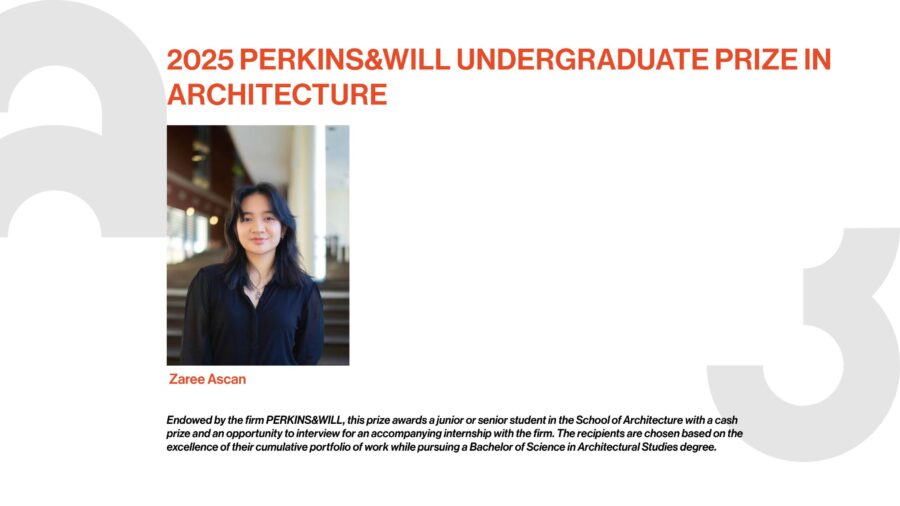 Perkins&amp;Will winner - Zaree Ascan