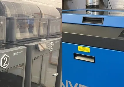 3D printers and Laser Cutters in Digifab
