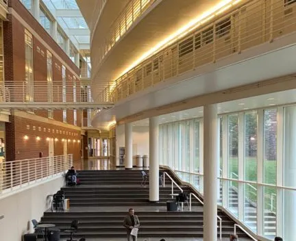 interior temple buell hall