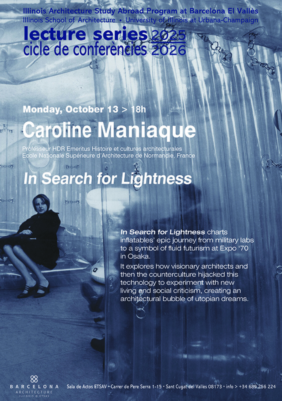Caroline Maniaque Lecture Series Poster