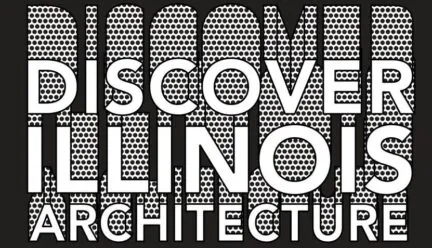 black and white discover architecture symbol
