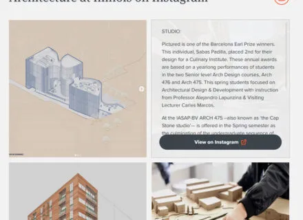 Example of an Instagram component.
