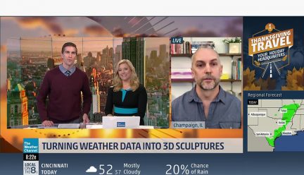 Stephen Cartwright on the Weather Channel