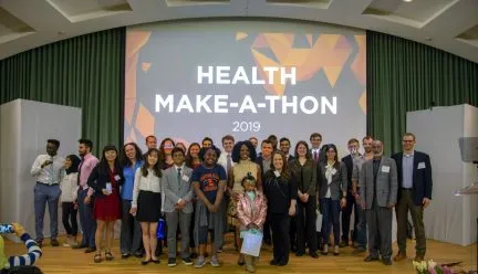 Competitors at the Health-Make-a-Thon