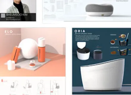 Composite view of industrial designs