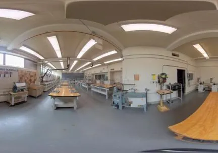 360-degree view of 3D lab