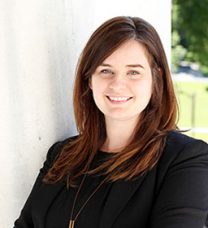 Portrait of the smiling student
