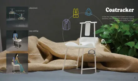 Rendering of Coatracker, resin，29 × 15 × 18 cm