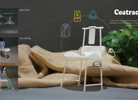 Rendering of Coatracker, resin，29 × 15 × 18 cm