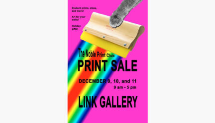 Noble Print Club Print Sale Poster