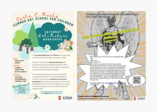 Nash Summer Art School posters