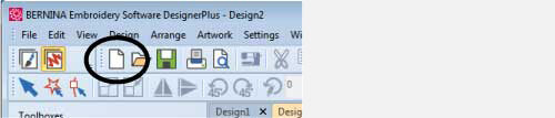 Bernina Embroidery Software Menu