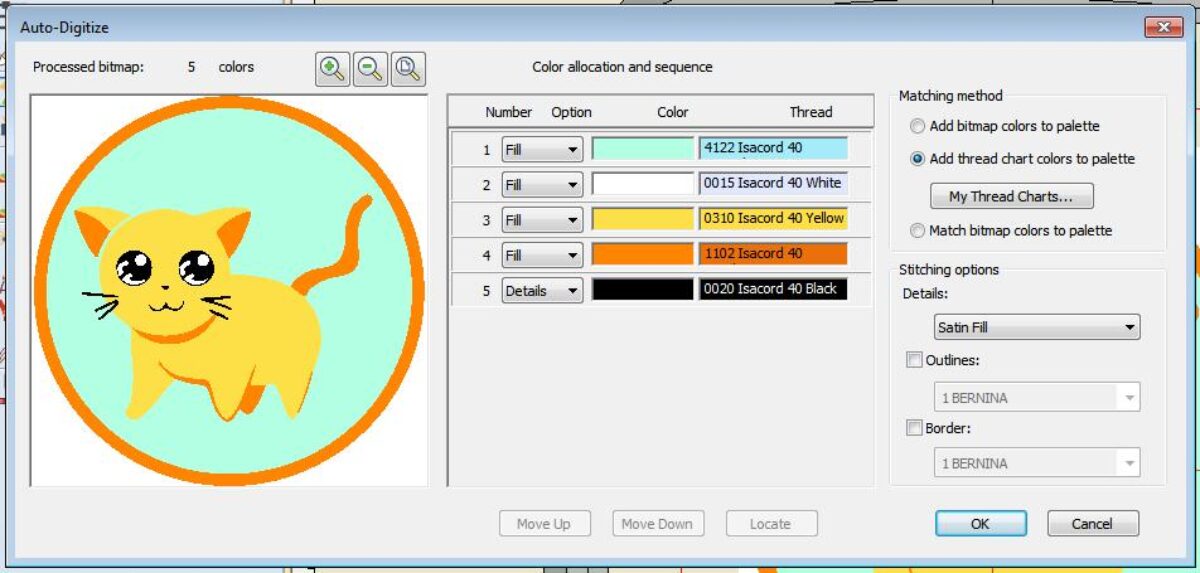 Set Fill Types