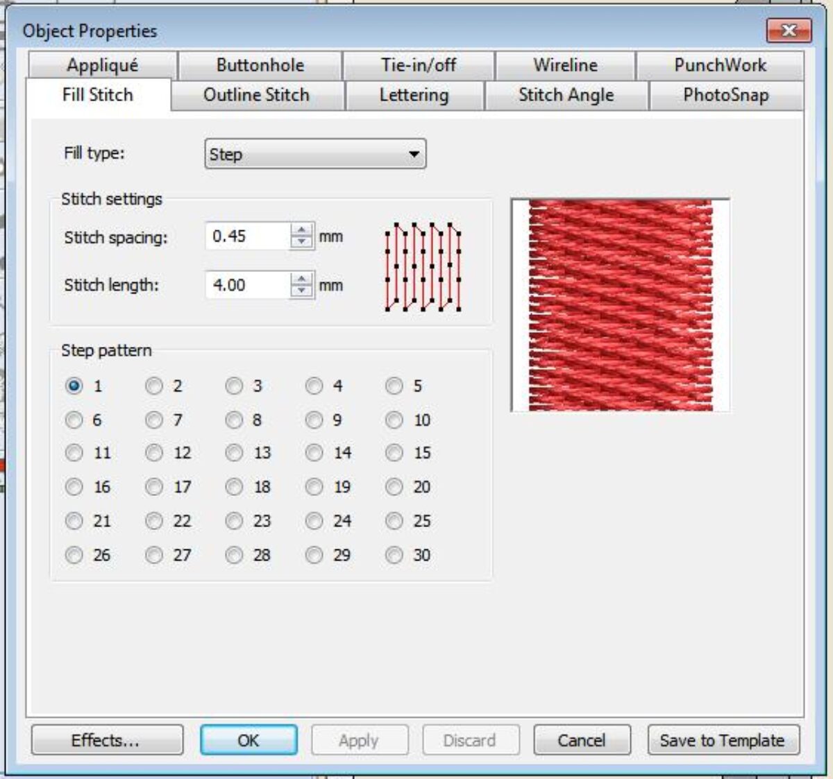 Fill Types