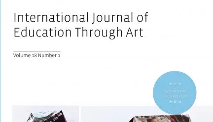 International Journal of Education Through Art Volume 18 Number 1 cover