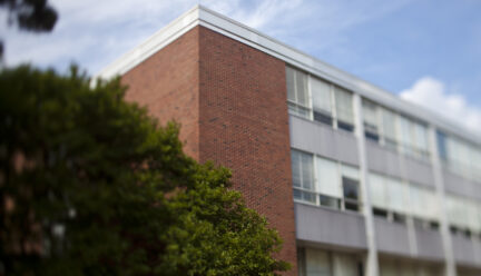 Art & Design Building Peabody Drive side