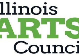 decorative logo for IL arts council