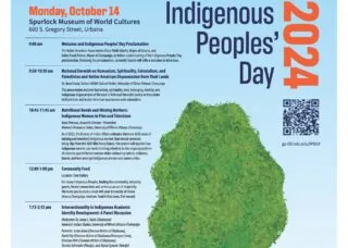 poster of Indigenous Peoples' Day 2024 Events 