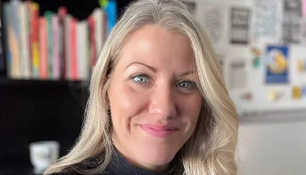portrait of Jena Marble smiling