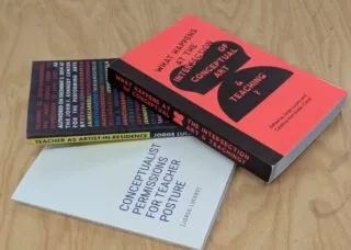 photo of books written by Jorge Lucero