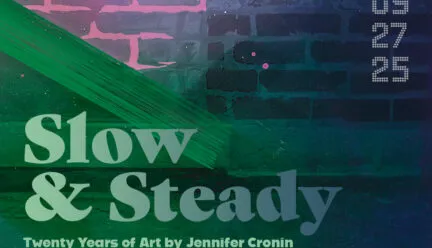 flyer for exhibition with information