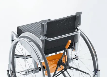 wheelchair with attachment