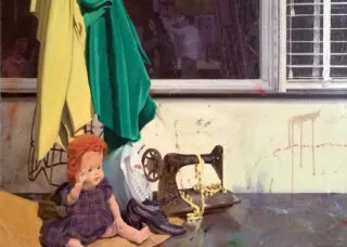 painting of Night Class created in Art &amp; design