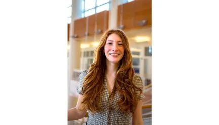 photo of remy hilpp smiling at camera