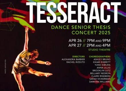 a lone dancer reaches out