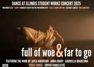 A woman bending backwards