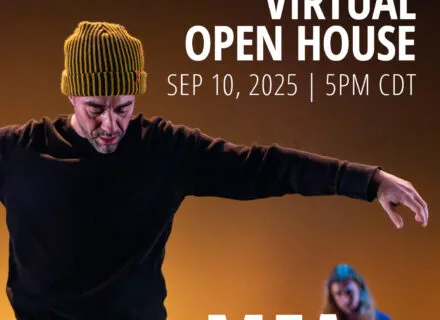 ad for the upcoming MFA Virtual Open House
