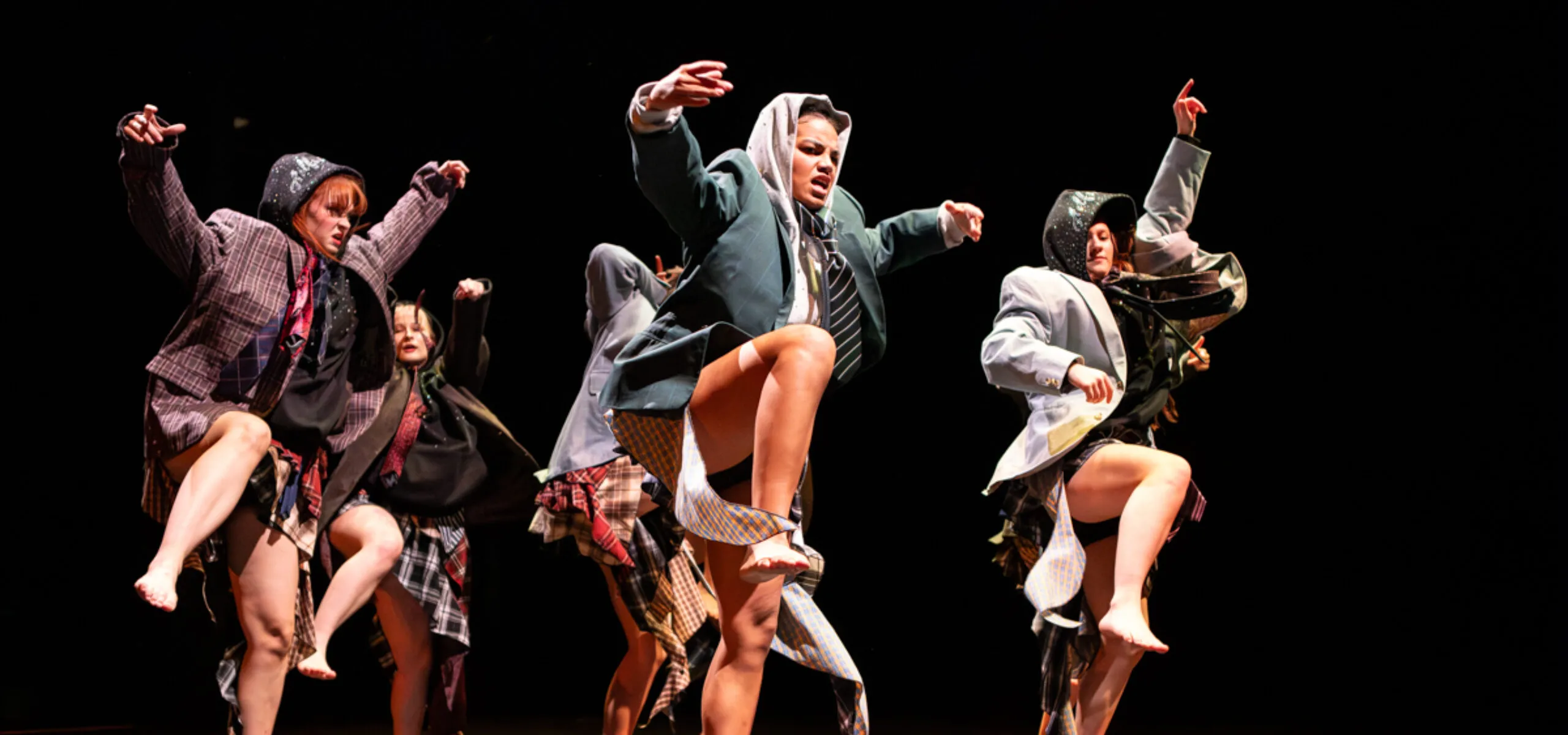 Dancers in Rena Butler's "Les Pigeons"