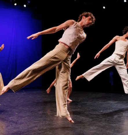 dancers jumping