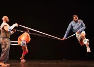 dancers shouting