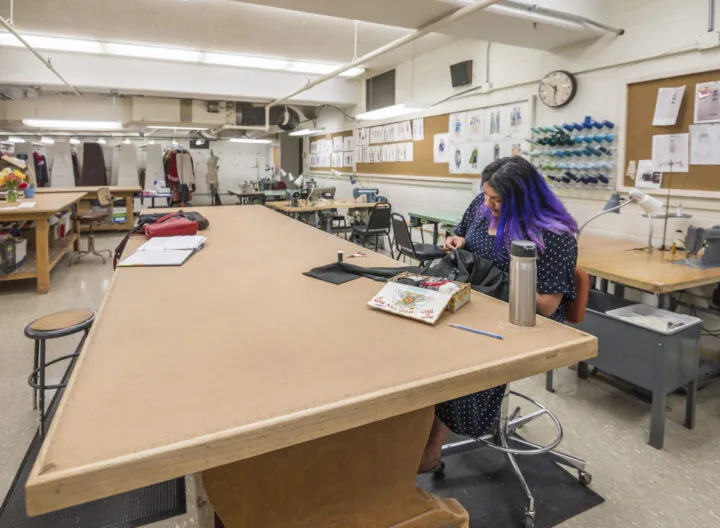 Costume creation in the Krannert Center