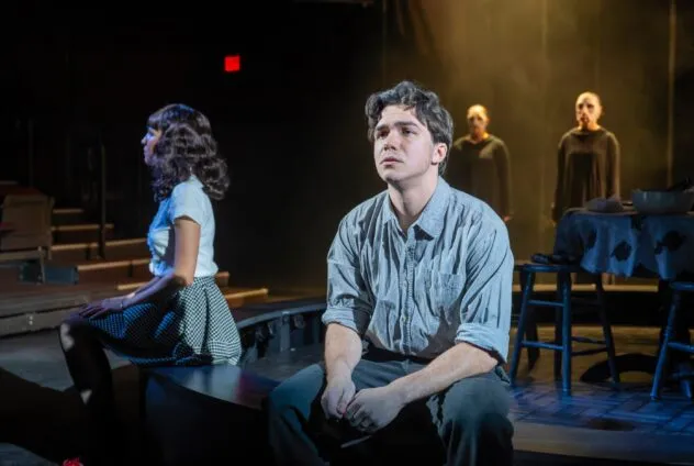 Production photo from The Radium Girls