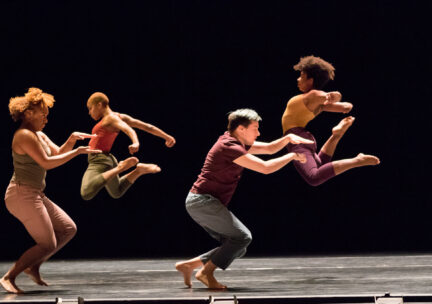 Dancers in movement