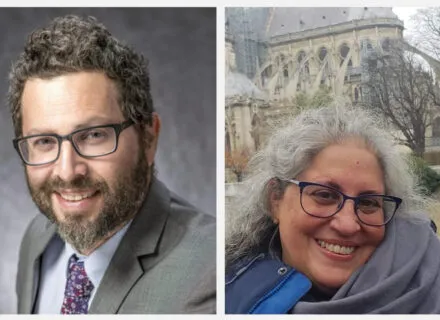 Gabriel Solis and Terri Ciofalo