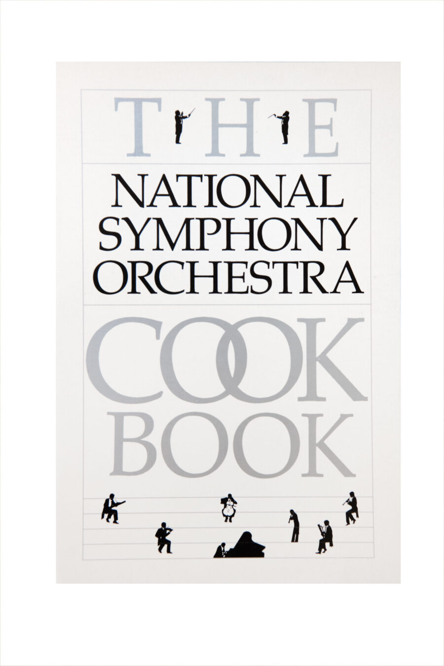 Cover of The National Symphony Orchestra Cookbook designed by Barry Huber