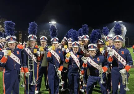 Marching Illini with ChopSaver